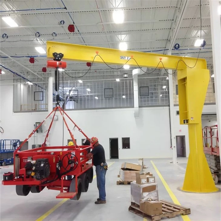 Floor Mounted Jib Crane (3)