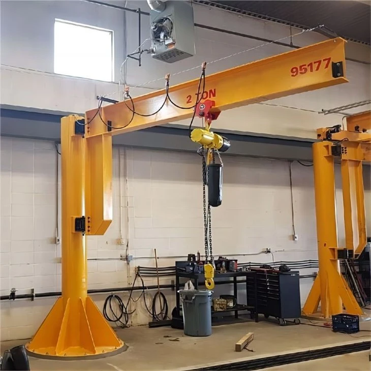 Floor Mounted Jib Crane (4)