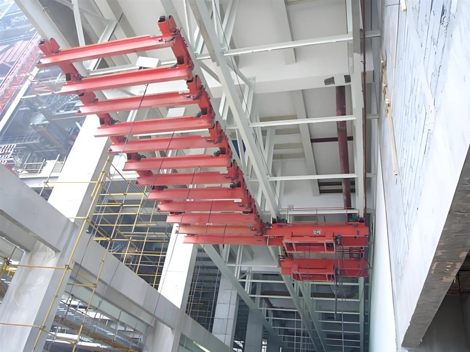 electric hanging orbit crane for power plant-2