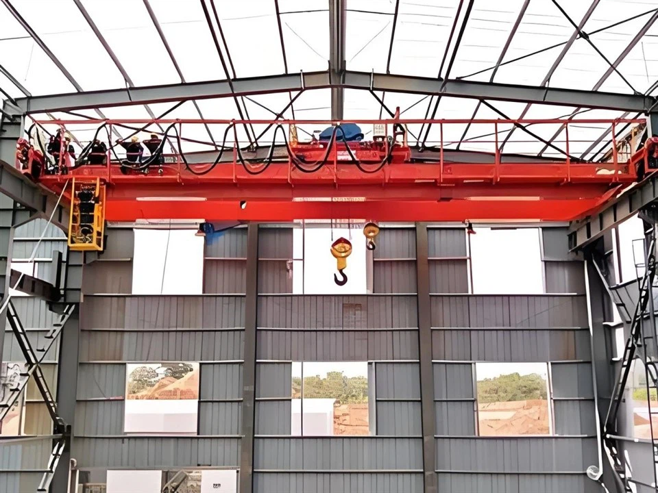 electric hanging orbit crane for power plant-5