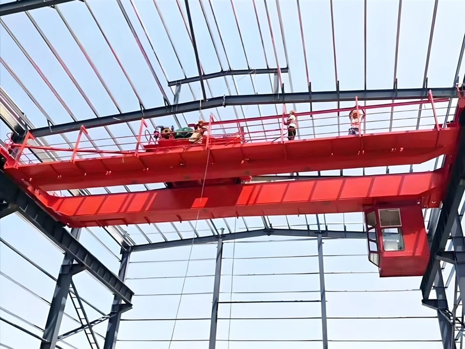 electric hanging orbit crane for power plant-4