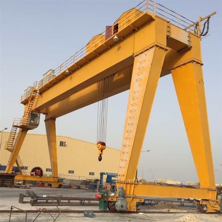 Ground Rail Double Girder Gantry Crane price