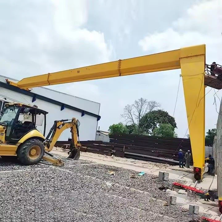 Mh Model Electric Hoist Single Girder Gantry Crane high quality