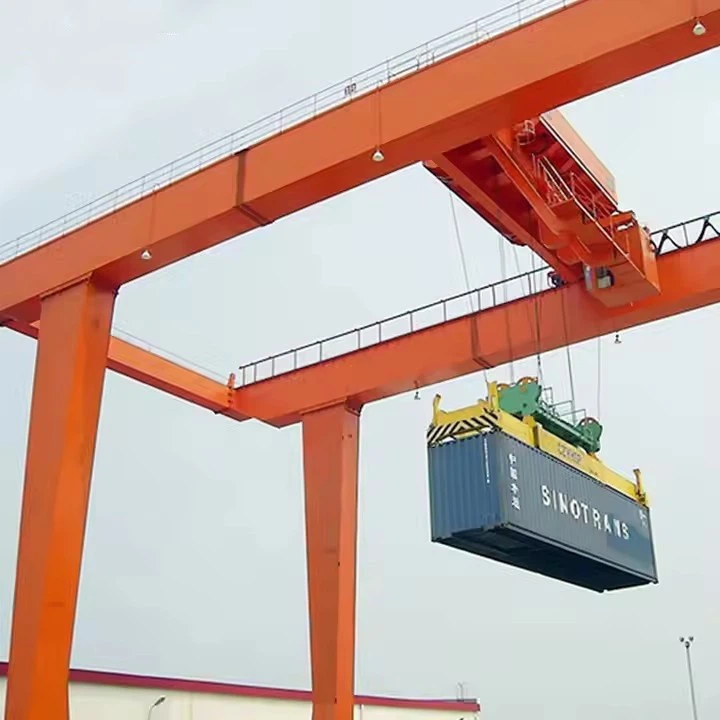 Rubber Tyre Type Double Girder Gantry Crane best