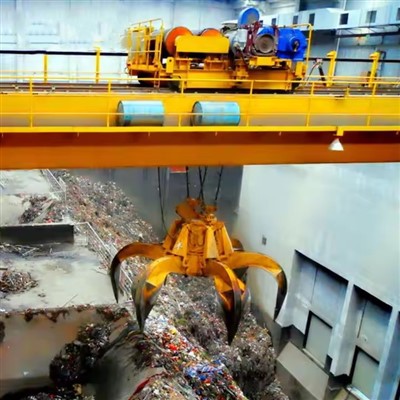 Qz 시리즈 이중 대들보 그랩 버킷 오버헤드 크레인